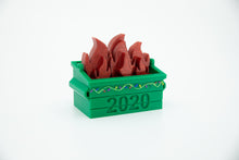 Load image into Gallery viewer, Dumpster Fire Ornament